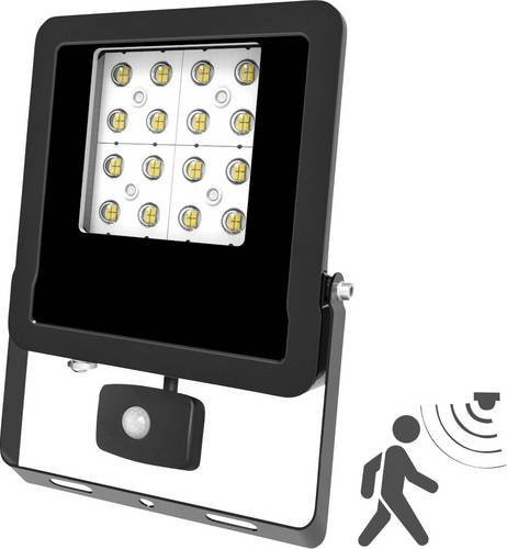 EVN LFE500940BM LED-Flutlichtstrahler 50 W in Schwarz mit neutralweißem Licht - Bild 1