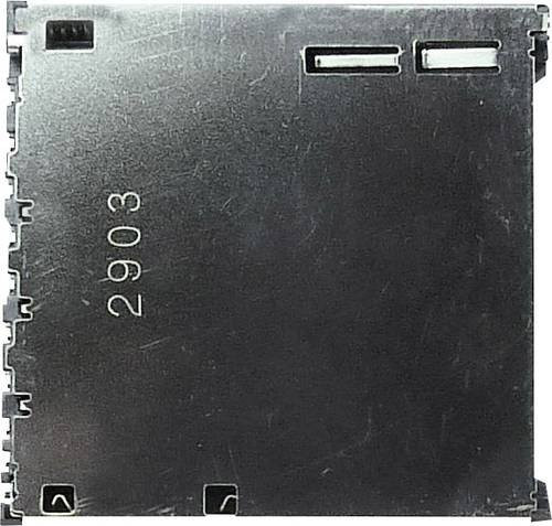 Yamaichi MMC Kartensockel SD mit 9 Kontakten und Schalter in Schwarz FPS009-2903-0 - Bild 1
