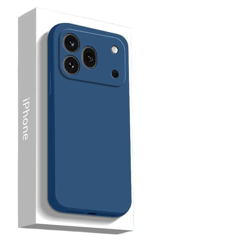 Flüssigsilikon-Schutzhülle für Honor 600 Pro, Lite 500, 400 Magic 8 Pro und 7 Pro in Blau mit Kamera-Vollschutz und Anti-Fall-Funktion - Bild 3