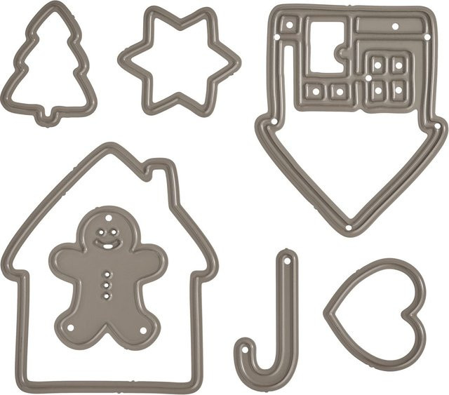 Stanzschablone Christmas Bakery - Bild 1