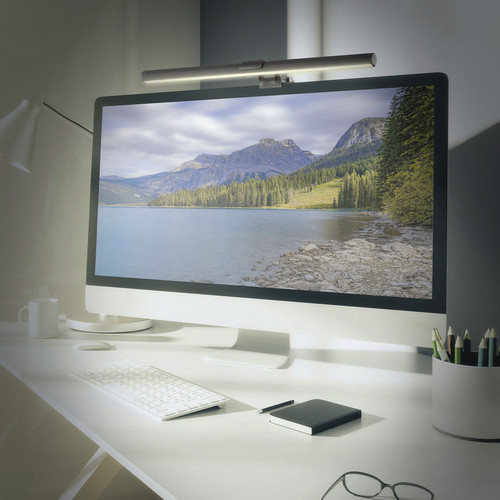 BRILONER Monitorleuchte SCREEN LED dimmbar schwarz B/H/T: 5,5 x 11 x 4,05 cm - Bild 3