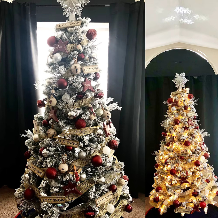 Surpsea 34er Set Weihnachtsbaum Kugeln mit Flitter in Multicolour, Durchmesser: 4 cm - Bild 2