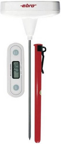 Ebro TDC 150 Einstichthermometer in Weiß mit NTC-Fühler und HACCP-Konformität für einen Messbereich von -50 bis 150°C - Bild 1