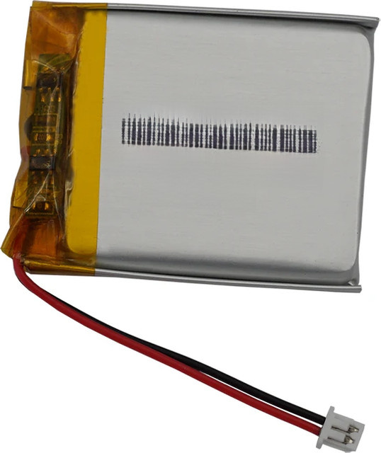 XINJ Lithium-Polymer Akku 3,7V 500mAh mit JST 2-Pin 1,25mm Anschluss in Silber für GPS, Kamera, MP3 und MP4 Player - Bild 1