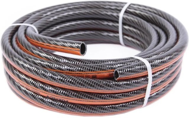 FUXTEC Wasserschlauch PREMIUM PLUS in Schwarz, 1/2 Zoll, 50 m - Bild 1