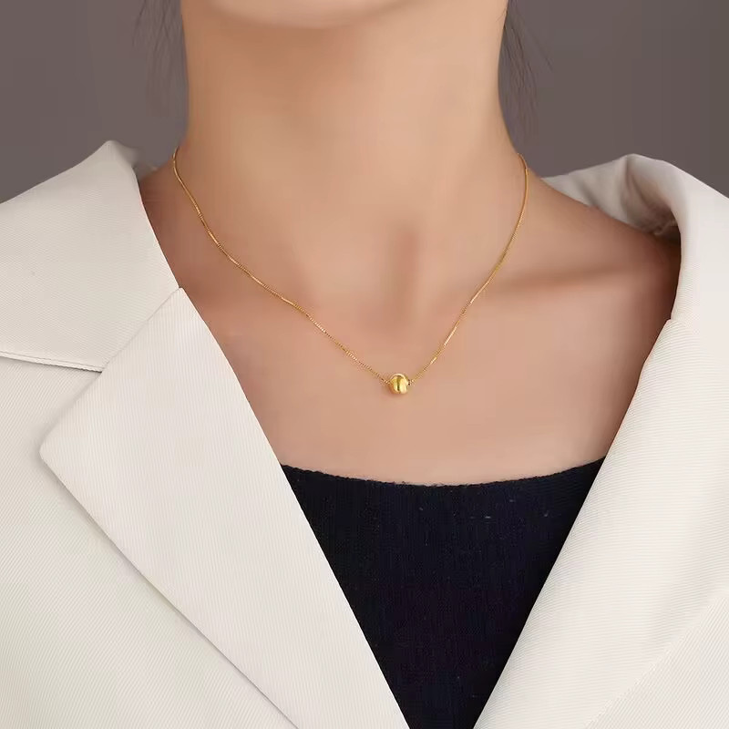 SOMILIA Halskette 925 Silber, Gold, Perle, Damen - Bild 4