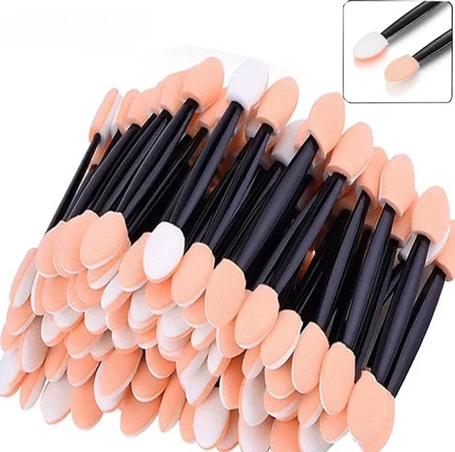 CNKESS Doppel-Kopf Mini Schwamm Sticks, Nagel Chrom Pigment Applikator - Bild 1
