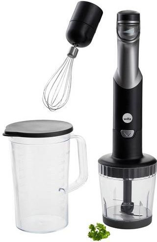 Wilfa Stabmixer Essential Power SM-1000FP in Schwarz und Silber mit 1000W - Bild 2