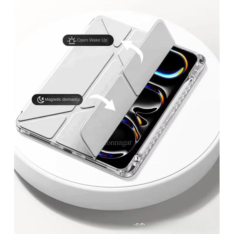 Ronnagar Y-Fold Magnetische Hülle für iPad in Blau, kompatibel mit iPad Air 5 4, iPad Pro 11 13 12.9, iPad Gen 6 5 10. Gen 9 8 Gen und weiteren Modellen - Bild 2