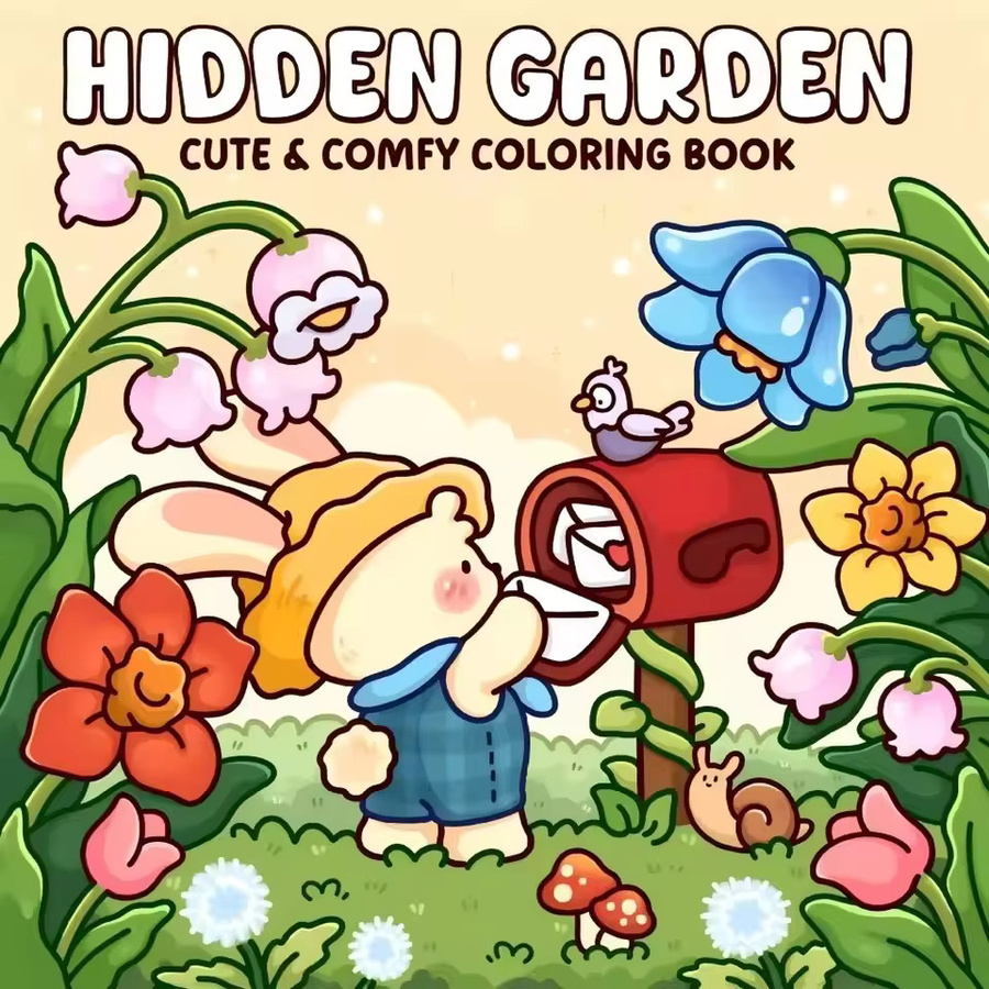 Hidden Garden Malbuch für Erwachsene in Multicolor - Bild 2