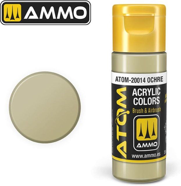 AMMO by MIG Jimenez ATOM COLOR Ochre, Gelb - Bild 1
