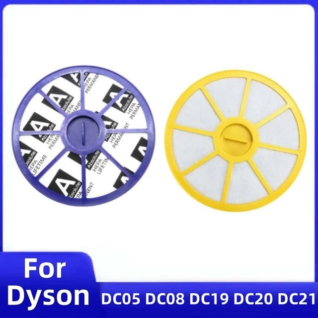 Dyson HEPA-Filter-Set für DC05 DC08 DC19 DC20 DC21 zur Ersatzteilversorgung von Vorder- und Rückfilter sowie Ober- und Untermotor - Bild 1