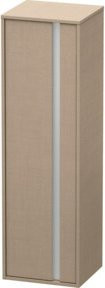 Duravit Hochschrank Ketho in Leinen Beige, B: 40 cm, T: 36 cm, H: 132 cm, Tür links - Bild 1