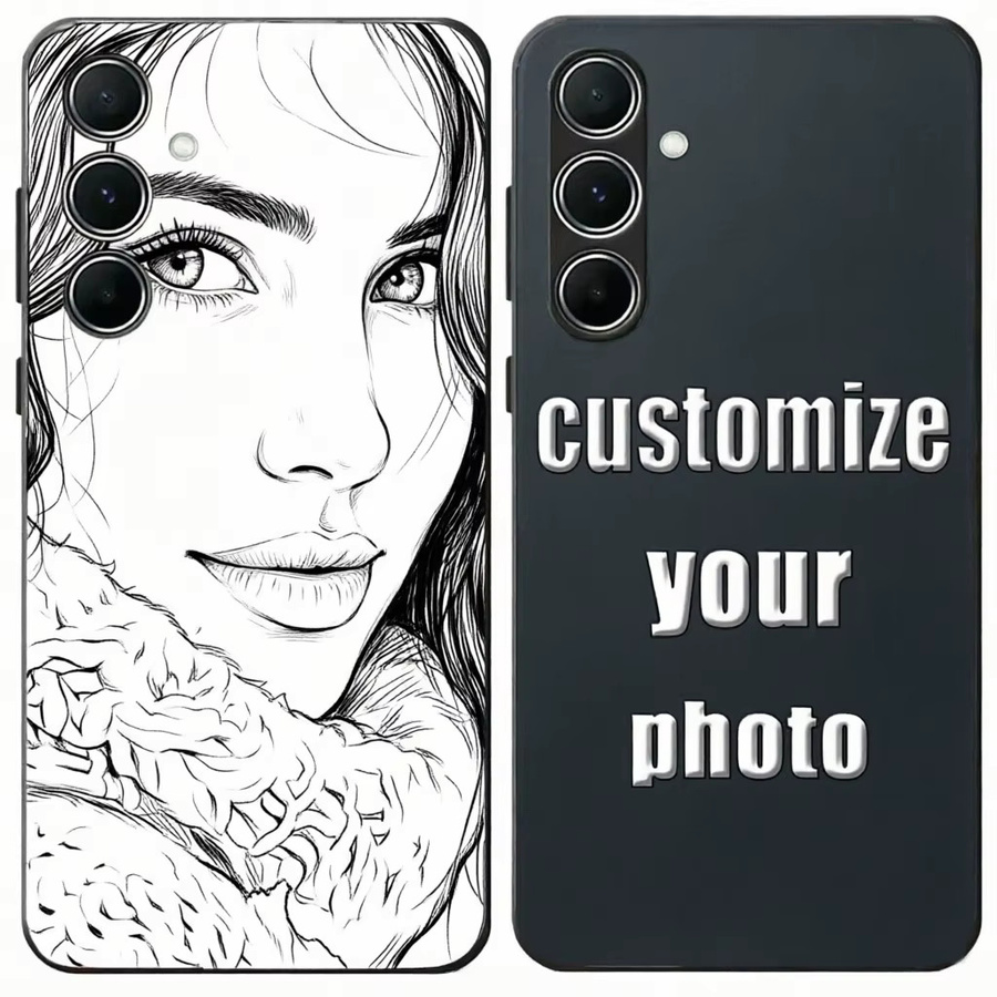 Individuelle Skizzenhülle für Samsung Galaxy A-Serie in Weiß - Bild 5