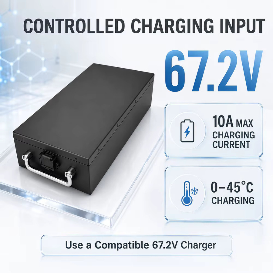 Harley Ersatzakku für Elektroroller, Lithium-Ionen-Akku, 60V, 30Ah, Schwarz, Wasserdicht - Bild 2