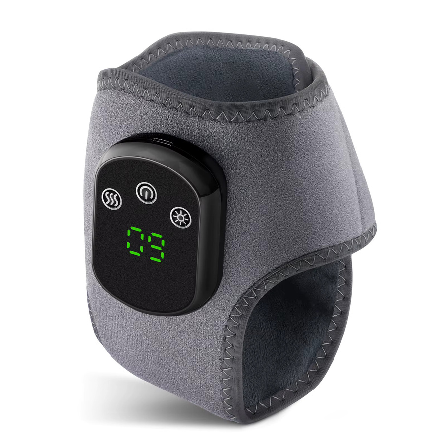 Elektrisches Fußmassagegerät von PASTSKY mit Vibration und warmer Kompresse in Grau - Bild 7