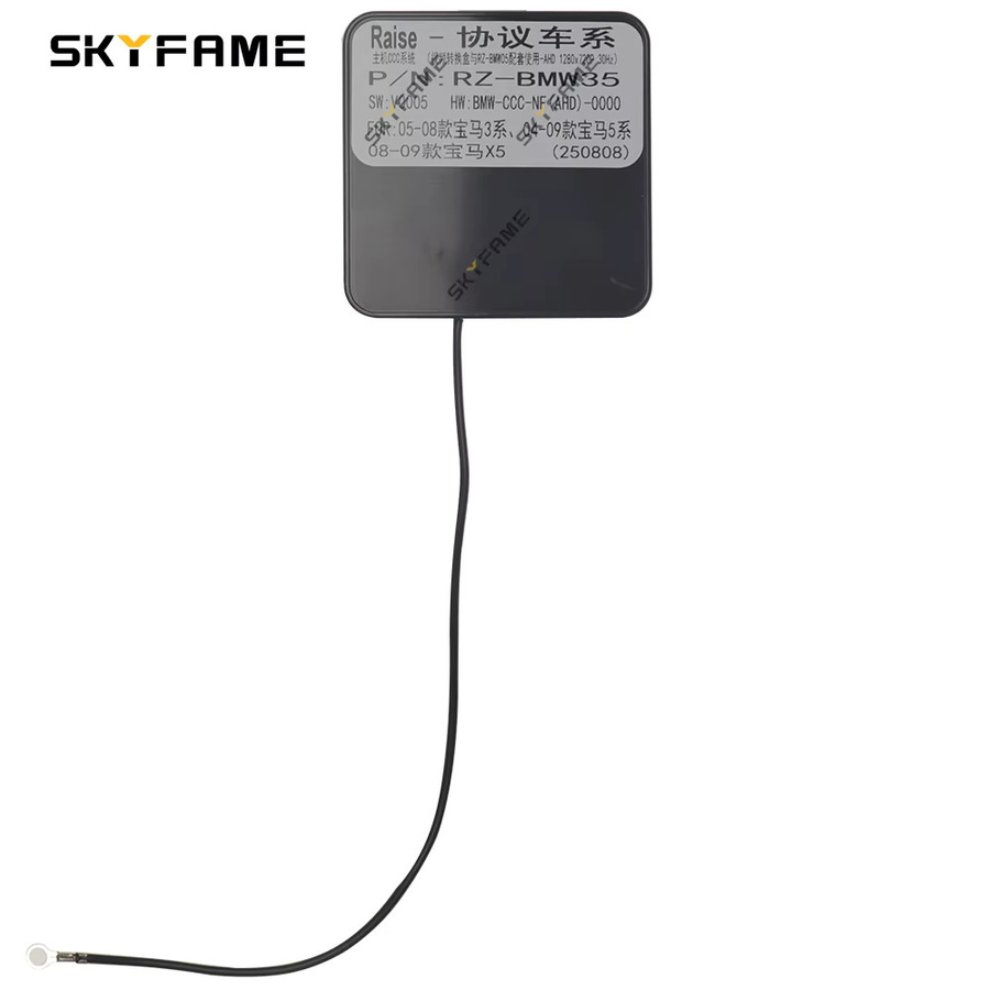 SKYFAME Auto 16pin Kabelbaum Adapter mit Canbus Box Decoder für Android Radio BMW E60 3er 5er Serie E61 E63 E90 E91 E92 - Bild 4