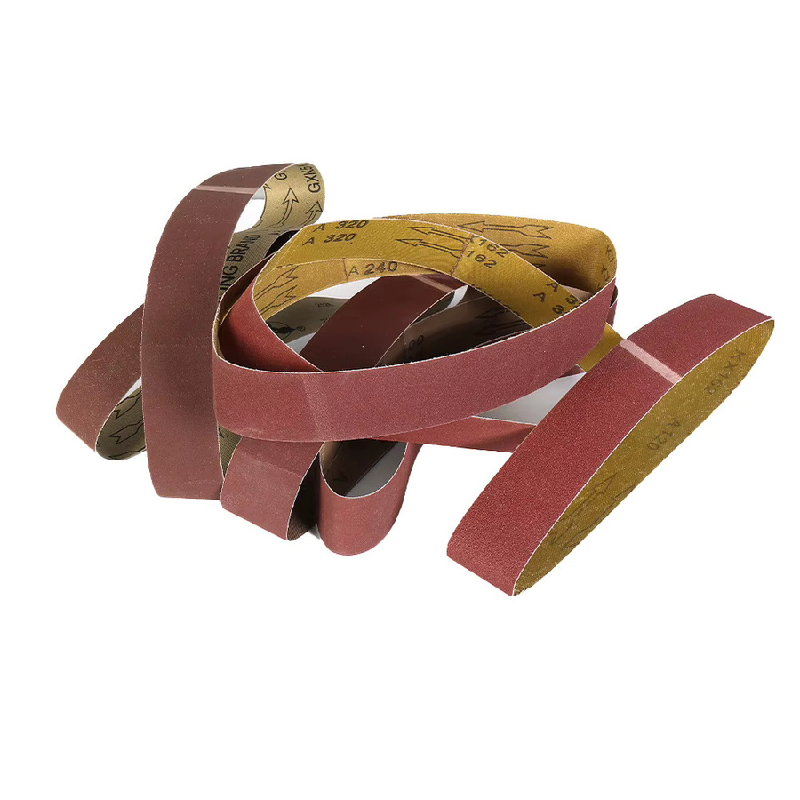 Vibratite Schleifband-Set aus Aluminiumoxid für Metall, Holz und Kunststoff, 7 Stück, Körnung 120 bis 1000, Braun/Mehrfarbig - Bild 2