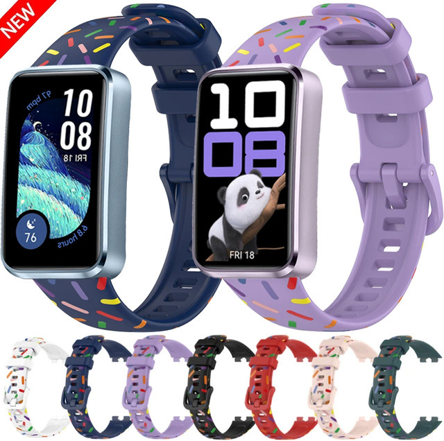 Silikonarmband für Huawei Band 10, Bunt, Unisex - Bild 1