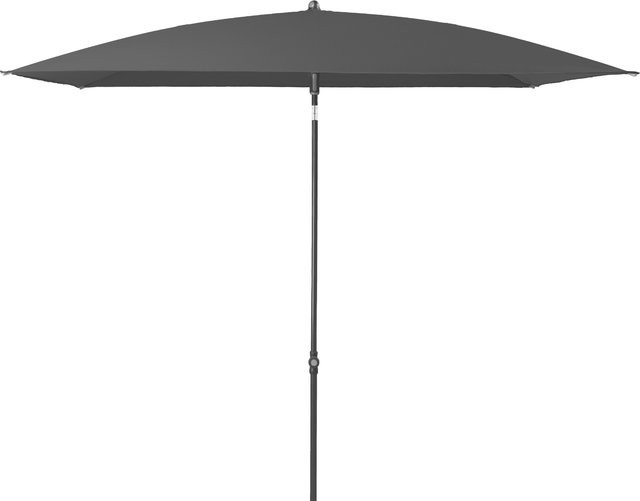 Doppler Mittelstockschirm Sunline in Anthrazit mit UV 80+ Schutz, B/T: 230 x 190 cm - Bild 1