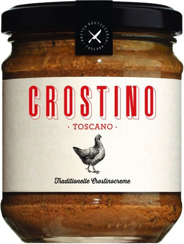 Antico Crostino Toscano Crostinocreme mit Hühnerfleisch und Leber 180 g - Bild 1