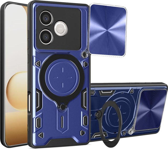Techsuit CamGuard Pro Schutzhülle für Honor 600 Lite in Blau - Bild 1