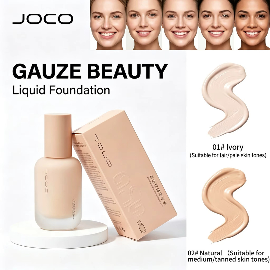 Joco Hydrating Foundation Creme, Natural #02 - Bild 2