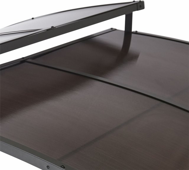 Leco Ersatz Polycarbonat-Dachplatten-Set für Profi-Grillpavillon in Grau-Braun - Bild 1