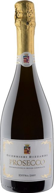 Guerrieri Rizzardi Prosecco Spumante, Glera, Extra Dry, Venetien, 0,75 l - Bild 1