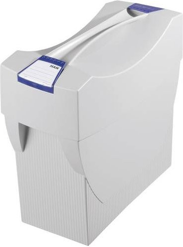 HAN Hängemappenbox SWING-PLUS Dokumentenbox in Grau und Blau - Bild 1