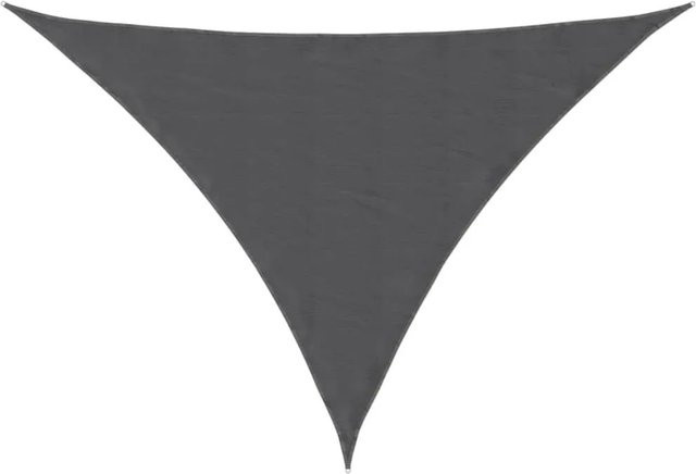 vidaXL Sonnensegel aus Oxford-Gewebe Dreieckig Anthrazit B/T/H: 300 x 300 x 424 cm - Bild 1
