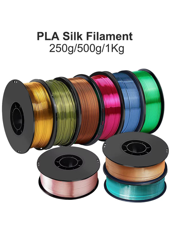 3D Maliang PLA Seide Filament 1,75mm für FDM 3D-Drucker in Gold, Pink oder Multicolour - Bild 3