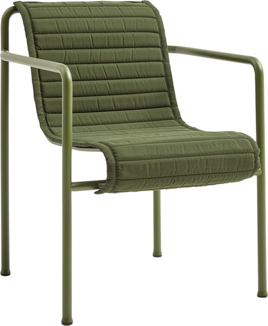 HAY Sitzauflage für Palissade Dining Arm Chair in Grün aus Polyester - Bild 1