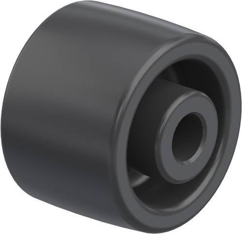 Blickle Kunststoff-Rad 118364 POA 35/8G in Schwarz mit 35 mm Durchmesser und 75 kg Tragfähigkeit - Bild 1