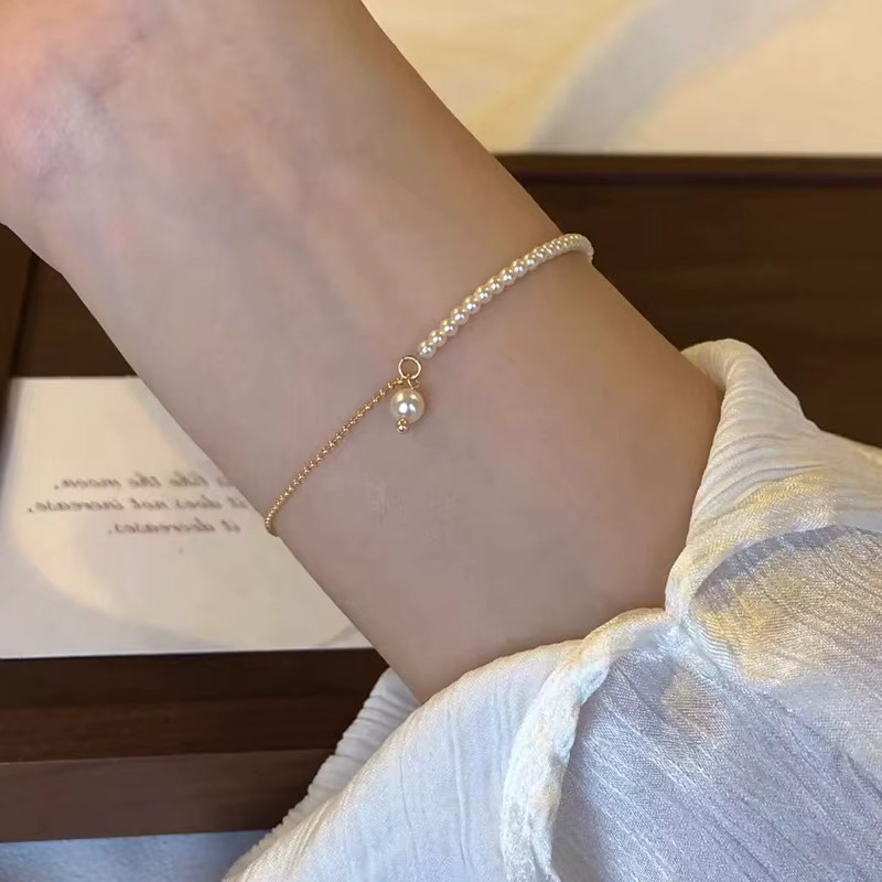 FANGSU Perlenarmband, 925 Silber, Damen - Bild 4