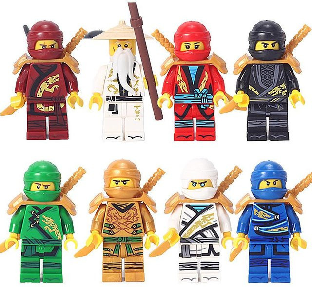 Film-Action-Minifiguren Bausteine Ziegel Modell Set, ab 6 Jahren - Bild 1