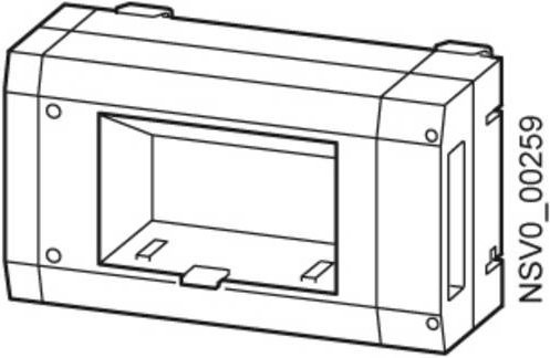 Siemens Abgangskasten BVP:233571 BD01-AK2HM2/F in Lichtgrau mit 63A und 16mm² für 400 V/AC - Bild 1