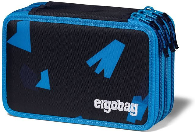 ergobag Maxi-Mäppchen VerfolgBärjagd Blau mit 3 Fächern - Bild 1