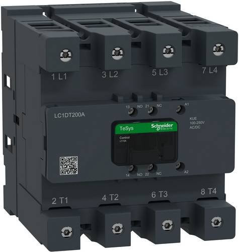 Schneider Electric LC1DT200AKUE Leistungsschütz in Grau - Bild 1