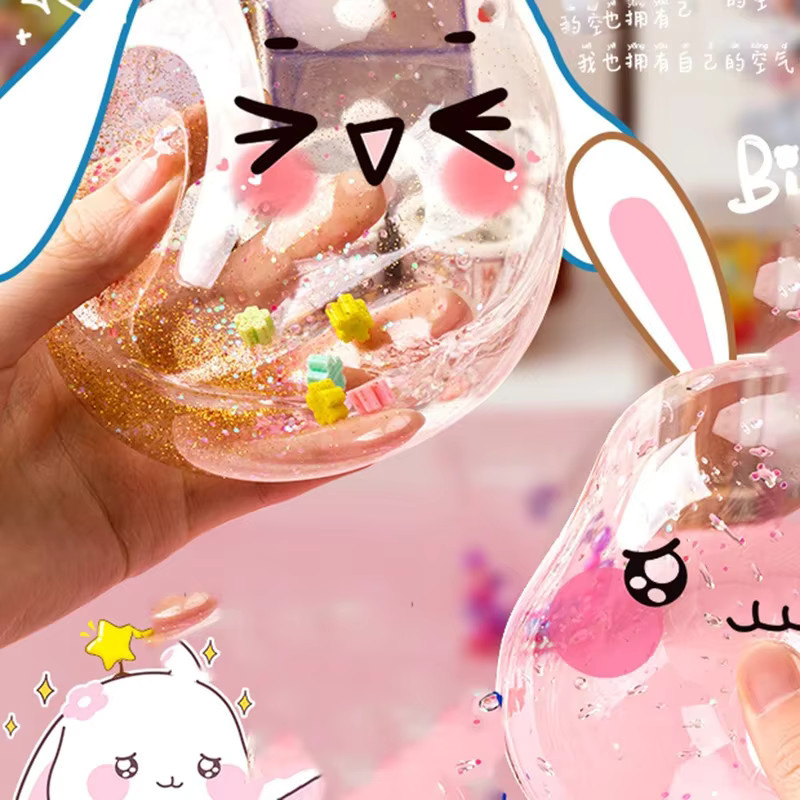 Nano Tape Blowable Bubble Tape Transparent Doppelseitiges Blasbares Klebeband für Kinder - Bild 2