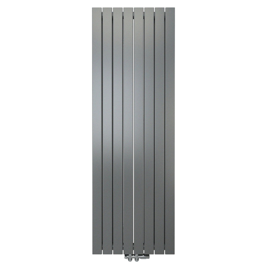 AICA Flachheizkörper Paneelheizkörper Vertikal Anthrazit Doppellagig B: 60 cm, H: 180 cm, 2305W mit Mittelanschluss - Bild 2