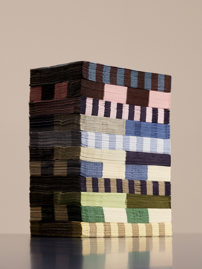 HAY Pattern Servietten aus Papier, 20er Pack, Multicolour, FSC-zertifiziert - Bild 1