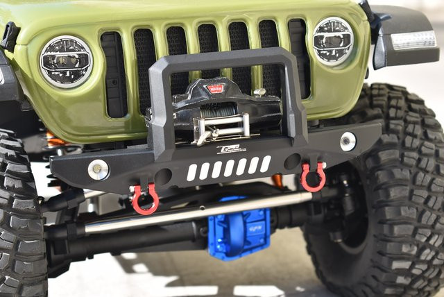 GPM AXIAL 1/6 SCX6 Jeep Trial Honcho, Zubehör, Metall, Schwarz - Bild 1