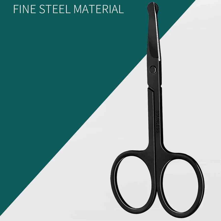 Edelstahl Schere für Augenbrauen und Haare, Unisex - Bild 3