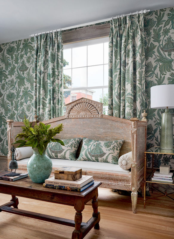 Thibaut Tapete Breckenridge Botanical Paisley in Sage Green als Vlies-Tapete - Bild 3