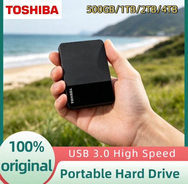 Toshiba Canvio Ready B3 Externe Festplatte USB 3.0 Schwarz 2,5 Zoll - Bild 1