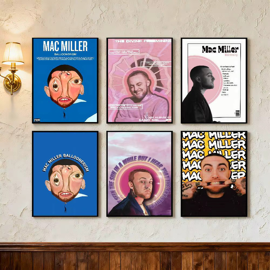Kayou M-Mac Circles Miller Poster Kunstdruck im Anime-Stil, mehrfarbig, Papier, B/H: 15,0 x 10,0 cm - Bild 3