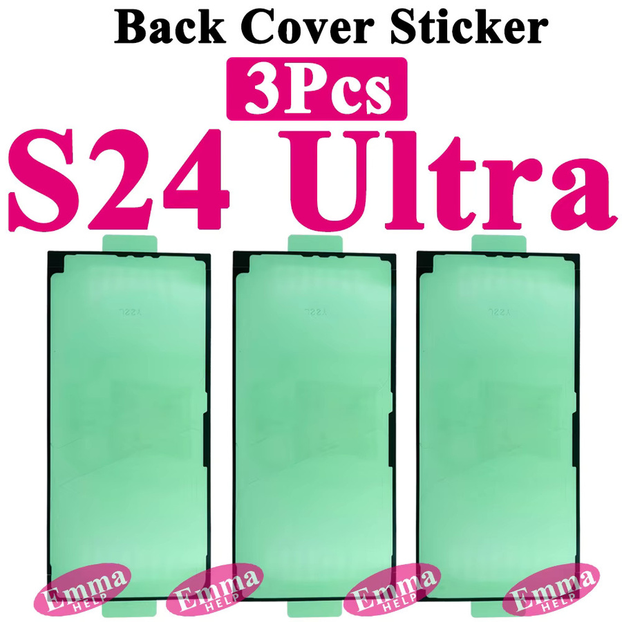 3er-Set wasserdichte Dichtung für Samsung Galaxy S23 Ultra S24 Plus S22 S23 S20 Rückseite Abdeckung Klebeband - Bild 2
