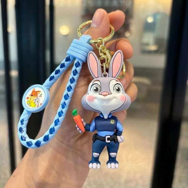 Disney Schlüsselanhänger Zootopia 2, Grau, Unisex - Bild 1