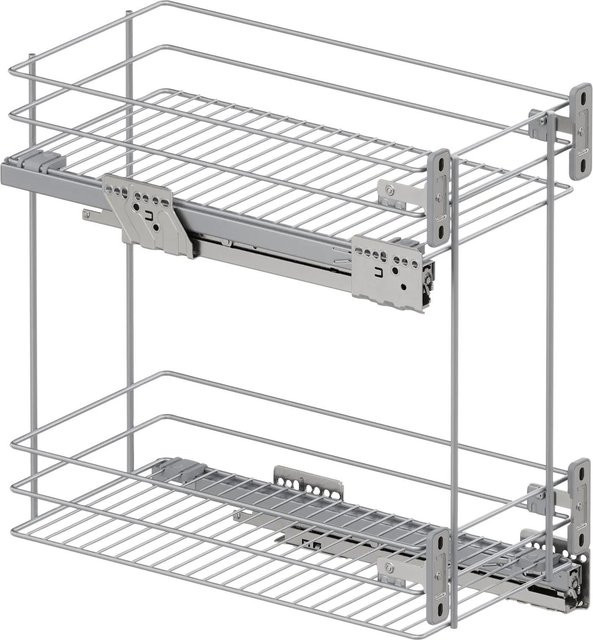 Vauth-Sagel Drahtkorb Sub Slim Classic Rack Korpusbreite 300 mm in Stahl Silber - Bild 1